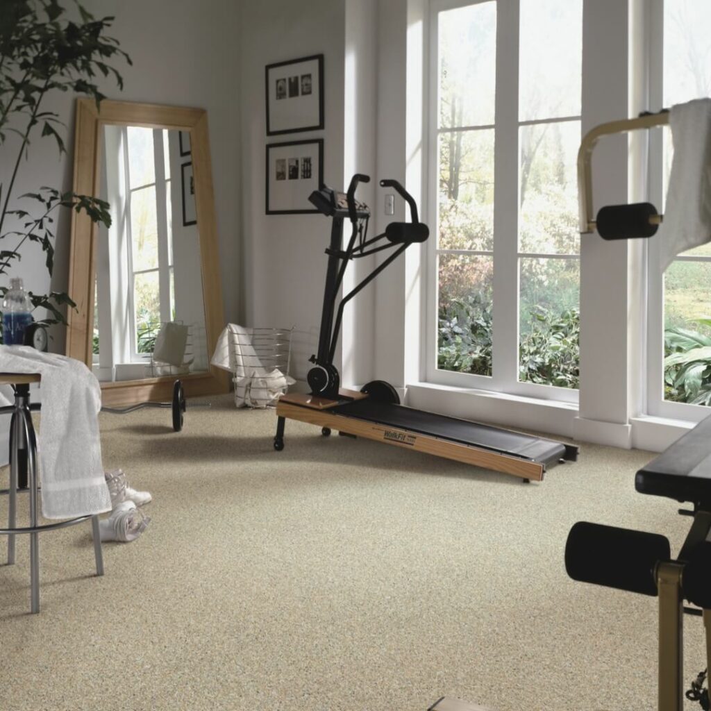 Gym room floor | West River Carpets