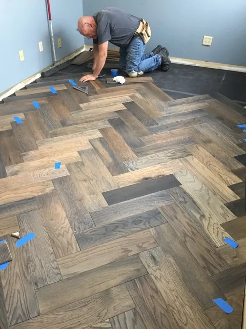 Hardwood installation | West River Carpets
